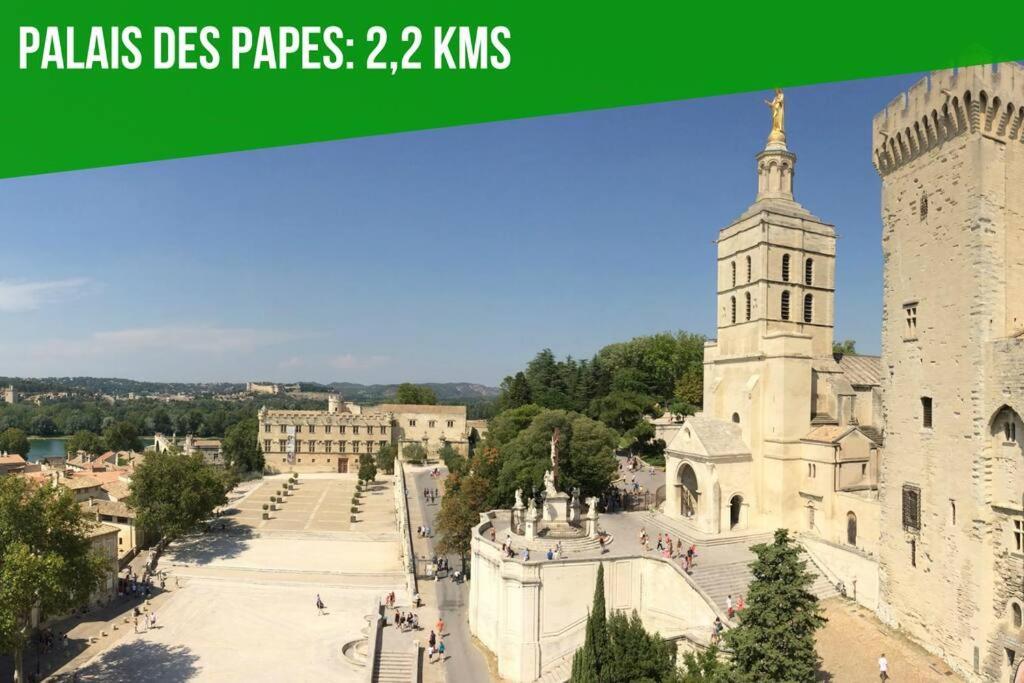 The Rooftop - Ac Clim - Wi-Fi - Parking Gratuit Dans La Rue Avignone Esterno foto